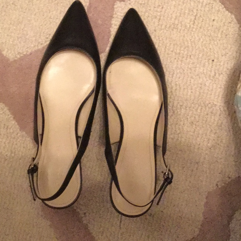 Marc Fisher TIFFANI leather sling back heels